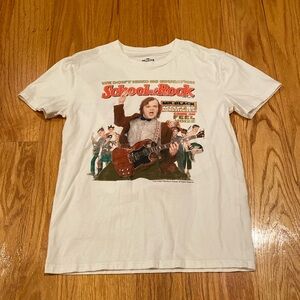 Hollister “School of Rock” T Shirt. Never worn (received as a gift). Men’s XS